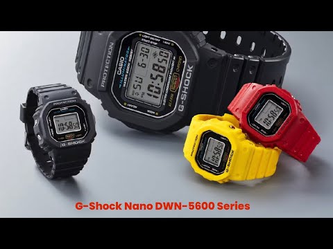 G-Shock Nano DWN-5600 Series : First Look - Review Full Specifications