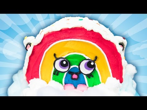 Shopkins Rainbow Bite Cake from Cookies Cupcakes and Cardio