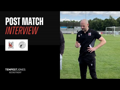 Gateshead Post Match Interview: Will Hatfield