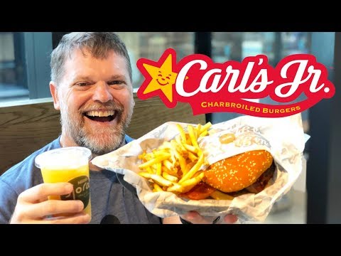 Carl's Jr / Hardees Western Bacon Cheese Burger Meal Deal Food Review - Greg's Kitchen - UCGXHiIMcPZ9IQNwmJOv12dQ