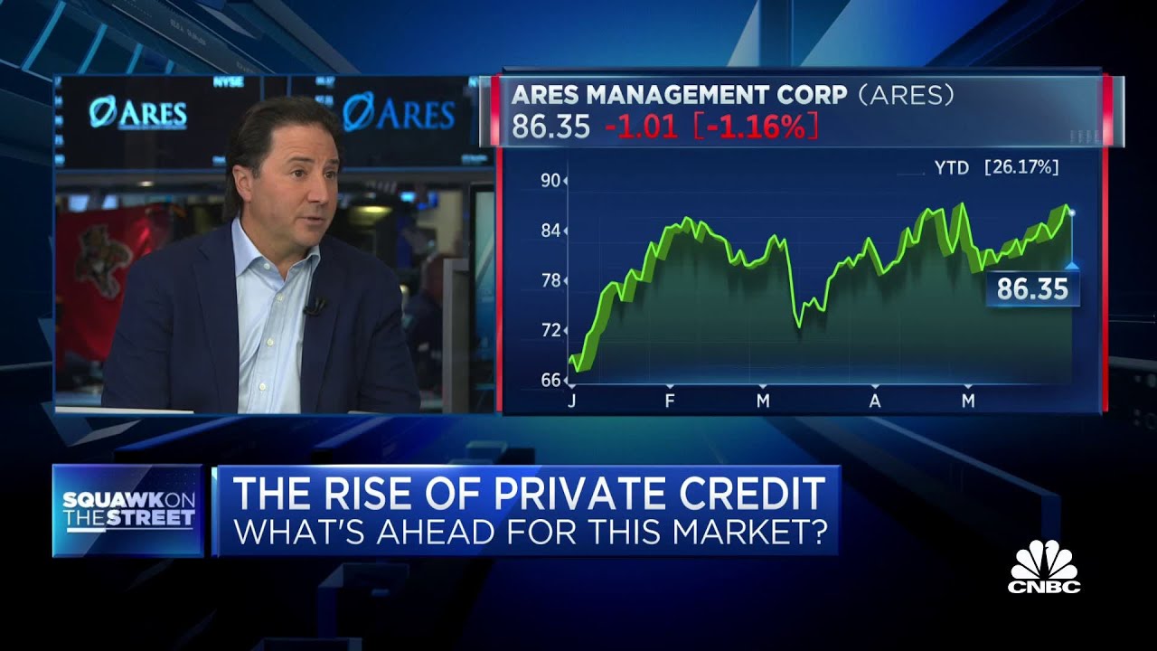 Ares Management CEO Michael Arougheti makes the bull case for private credit