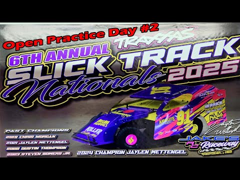 Open Practice Day #2 - 6th Annual Slick Track Nationals! - Jake's RC Raceway - 22 February 2025 - dirt track racing video image