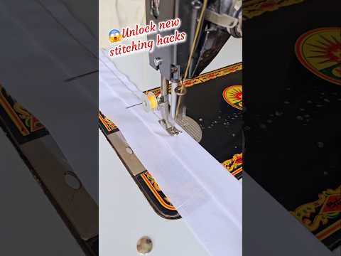 New stitching hacks Unlock | Best double stitched method #shorts #stitchtricks #sewhacks