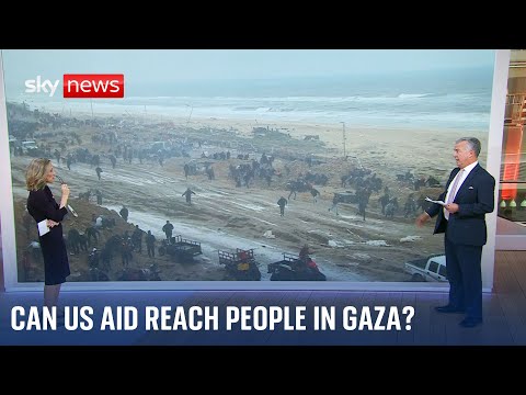 Israel-Hamas war:  How will US aid get into Gaza?