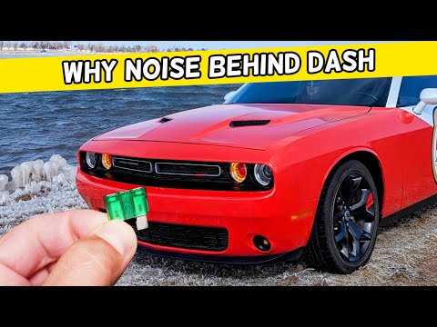 Why Noise Behind Dash When Change Temperature Climate Control On Dodge Challenger