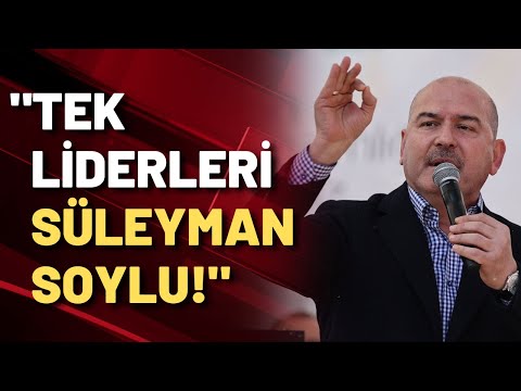 İŞTE SÜLEYMAN SOYLU'NUN ÖZEL ORDUSU!