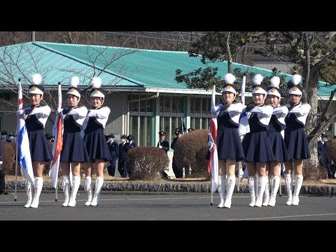 茨城県警 カラーガード隊/音楽隊のフラッグ演技