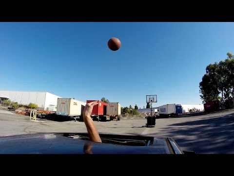 GoPro: Moonroof Trick Shot - Basketball - UCqhnX4jA0A5paNd1v-zEysw