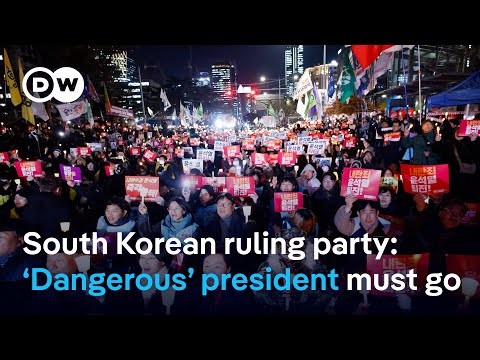 South Korean President faces impeachment vote | DW News