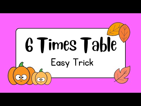 1 minute Maths Tricks🌞 || 6 Multiplication table Trick 1  || Maths Tricks || JunnukajuWorld
