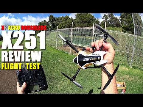 XK X251 Brushless Acrobatic Quadcopter Drone Review - Part 2 - [Flight & CRASH Test] - UCVQWy-DTLpRqnuA17WZkjRQ