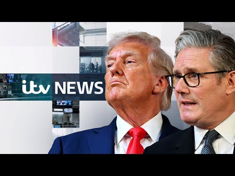 Watch ITV Evening News LIVE - after Trump and Starmer face questions at press conference