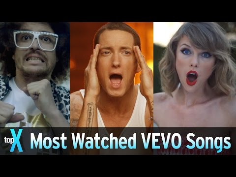 Top 10 Most Watched VEVO Songs - TopX - UCaWd5_7JhbQBe4dknZhsHJg