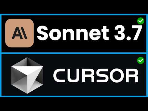 NEW Build Anything Claude Sonnet 3.7 + Cursor AI IDE = Easy Coding AI Agent!🤖 Claude Coder