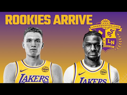 Dalton Knecht & Bronny James Press Conference Reactions! Free Agency