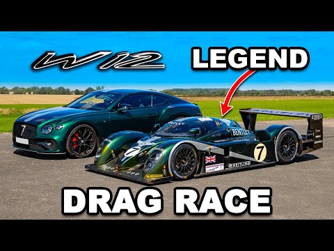 Drag Race Showdown: Bentley GT Speed Le Mans Edition vs. Speed 8