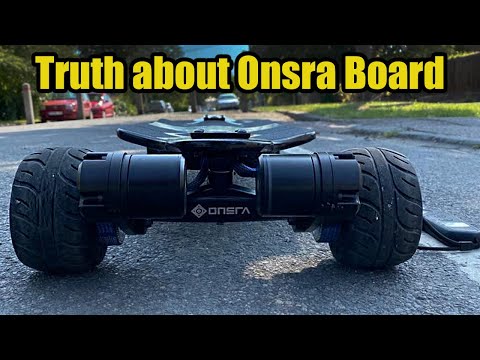 Truth about the ONSRA Black Carve board - Average Eskate Reviews Podcast Season 2 Ep.1