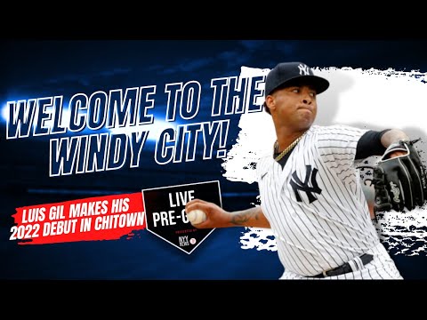 Live Pre-Game Show: Yankees Enter the Windy City! Luis Gil gets the Start