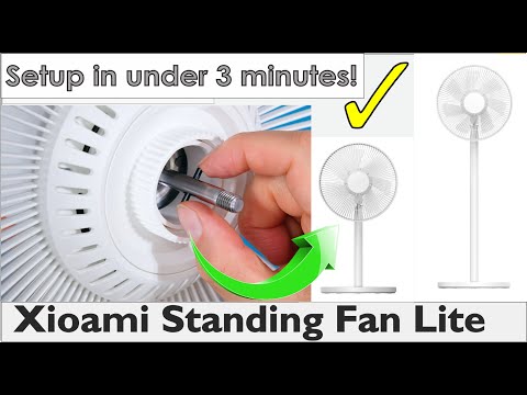 Setup Xiaomi Mi Smart Standing Fan 2 Lite in less than 3 Minutes!