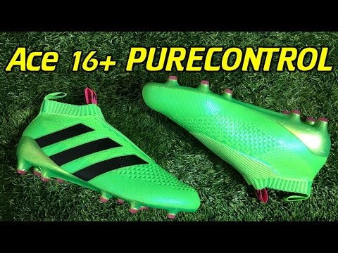 Laceless Adidas ACE 16+ PURECONTROL Solar Green - Review + On Feet - UCUU3lMXc6iDrQw4eZen8COQ