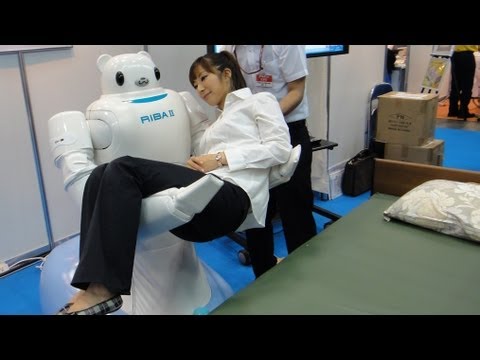 RIBA II Care Support Robot For Lifting Patients #DigInfo - UCOHoBDJhP2cpYAI8YKroFbA