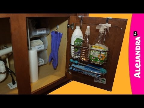 How to Organize Under the Kitchen Sink Cabinet - UCcvu0uB6SzugED_5FEC7Z0Q