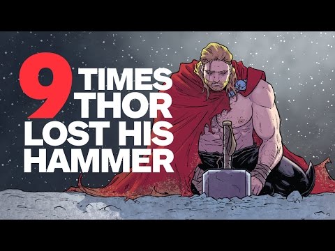 9 Times Thor Lost His Hammer Mjolnir - UCKy1dAqELo0zrOtPkf0eTMw