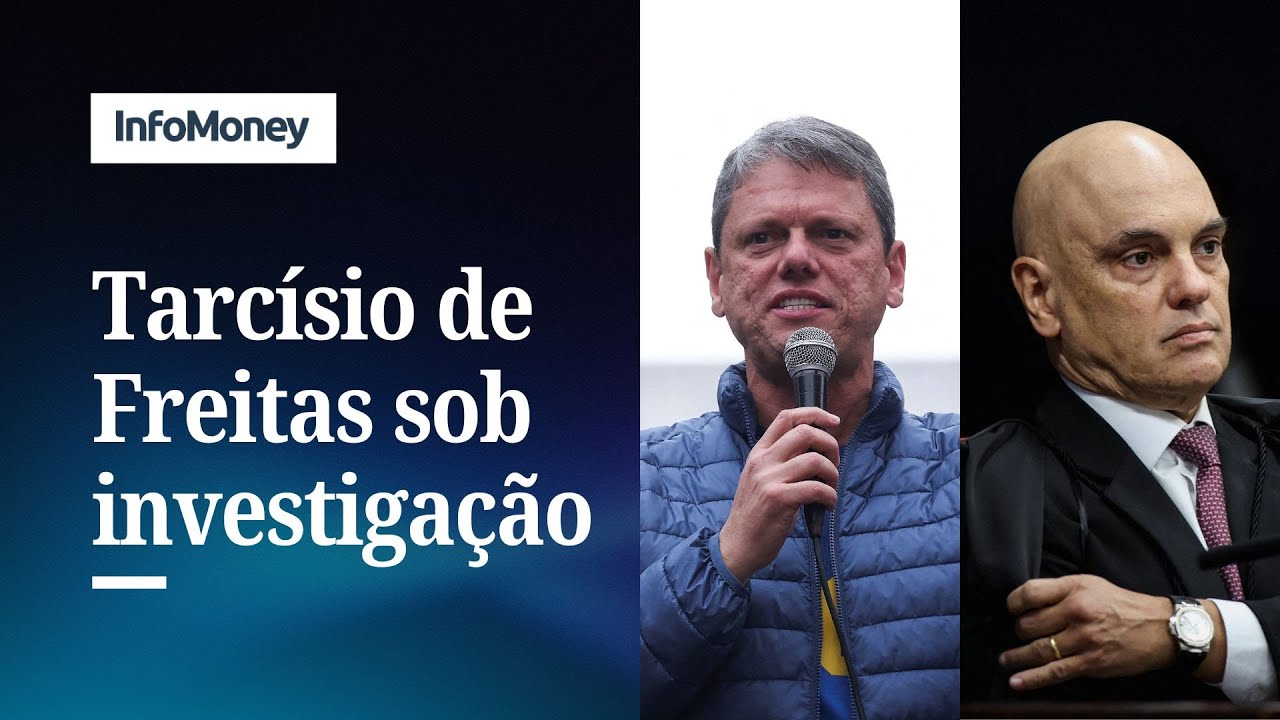 Moraes solicita parecer da PGR sobre pedido para investigar Tarcísio de Freitas | InfoMoney News
