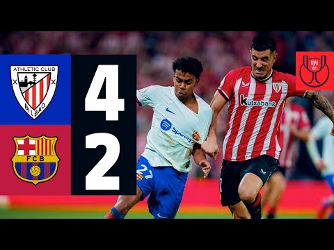 HIGHLIGHTS I ATHLETIC CLUB 4 vs 2 FC BARCELONA | COPA DEL REY 🔵🔴