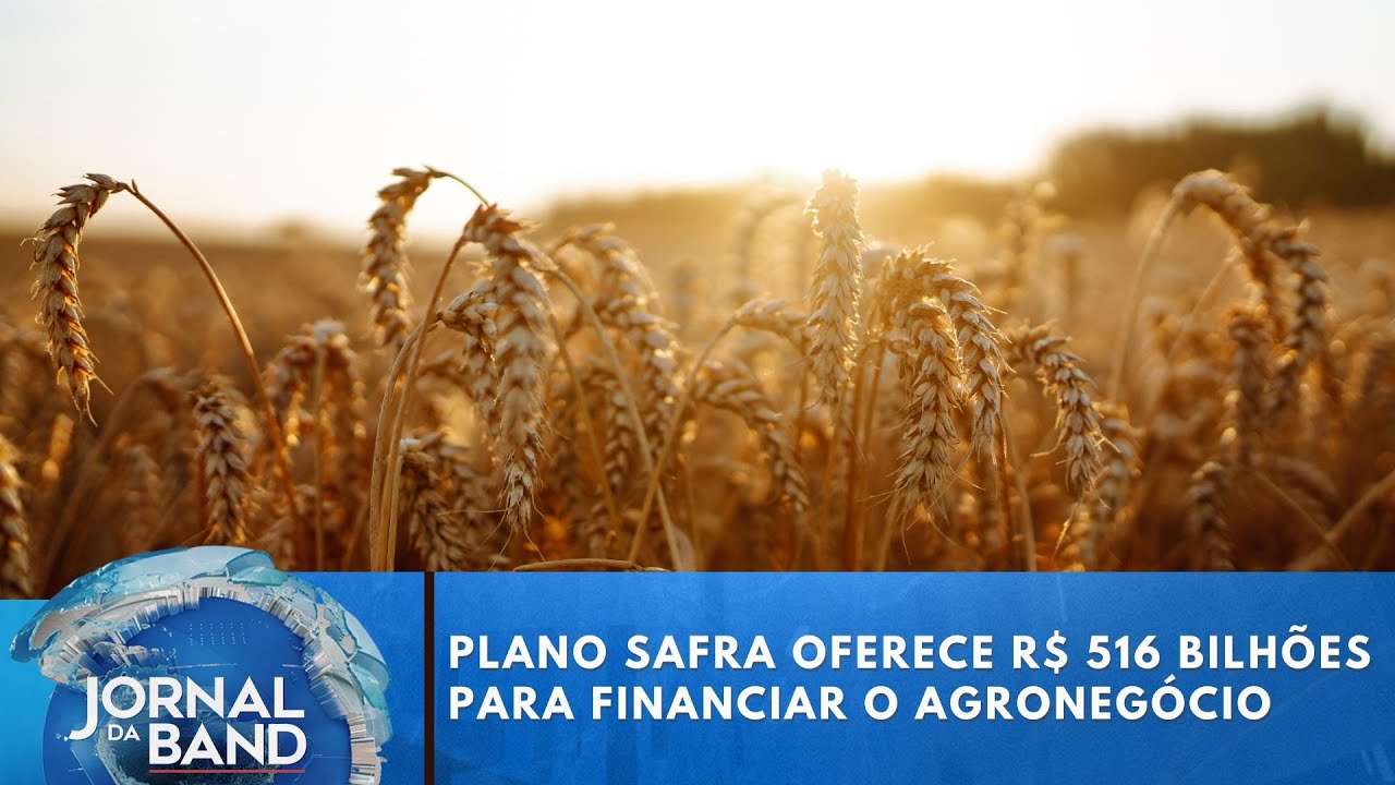 Plano Safra 202526 oferece R$ 516 bilhões para financiar o agronegócio em 2026 | Jornal da Band