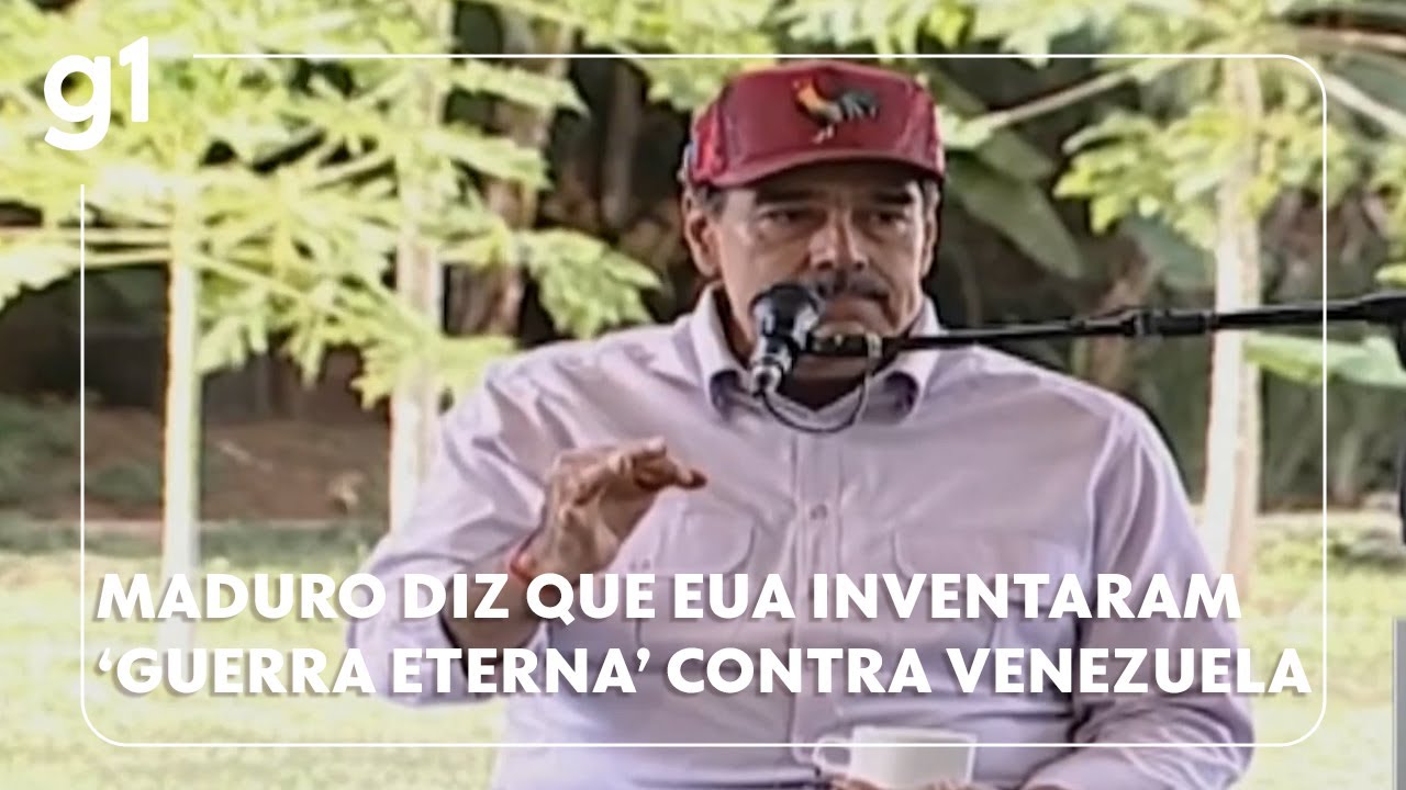 Nicolás Maduro diz que os Estados Unidos inventaram uma ‘guerra eterna’ contra a Venezuela