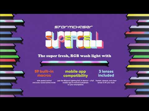 StormChaser™ Supercell 3-in-1 Pixel Mapping FX LED Bar [New Product Demo]