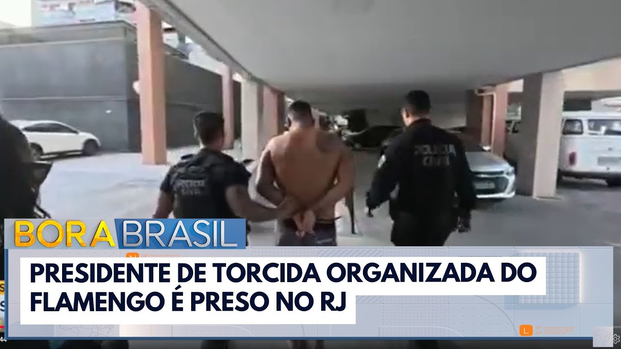Presidente de torcida organizada do Flamengo é preso no RJ