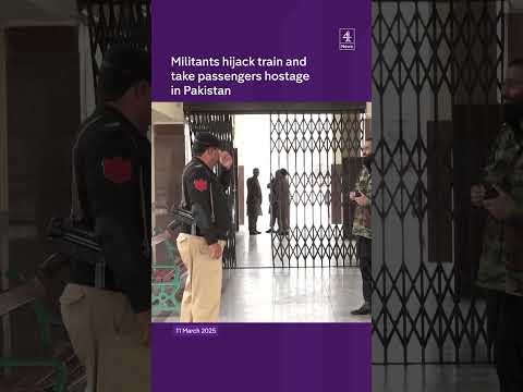 Militants hijack train in Pakistan