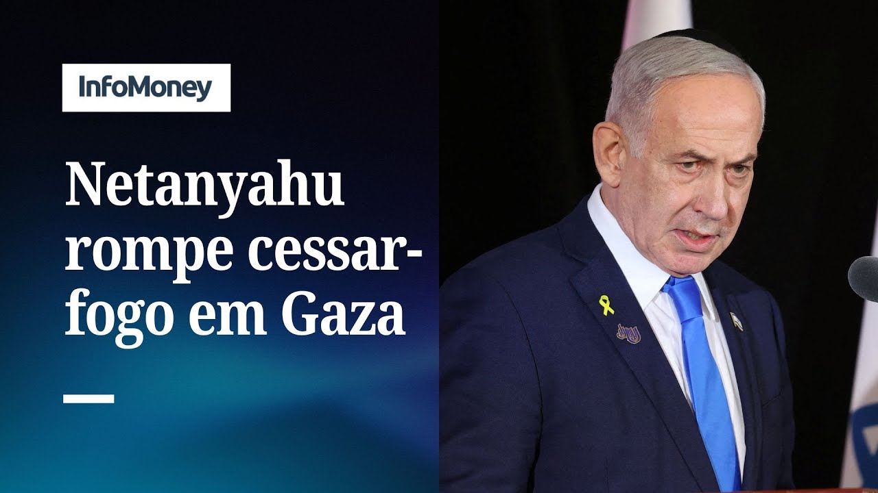 Netanyahu ordena que exército realize ataques poderosos em Gaza | InfoMoney News  TV Online Netanyahu ordena que exército realize ataques poderosos em Gaza | InfoMoney News