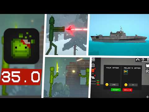 ОБНОВЛЕНИЕ 35.0 в MELON PLAYGROUND: НОВЫЕ КОНЦЕПТЫ
