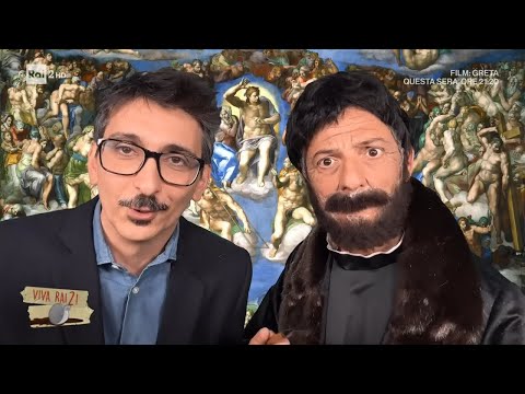 Le interviste impossibili di Viva Rai2! Fabrizio Biggio incontra Michelangelo – Viva Rai2! 07/03/202