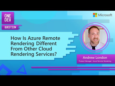 How Azure Remote Rendering differs from other cloud rending services