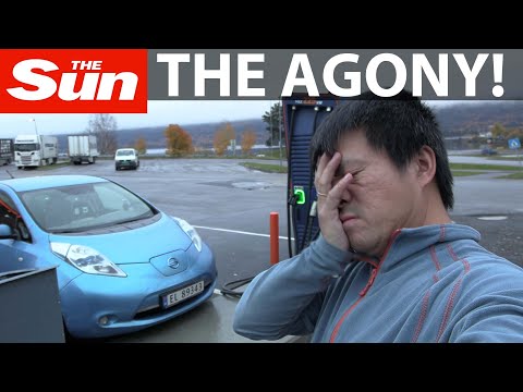 It took 12 hours for a 10-year old Nissan Leaf to travel only 300 miles