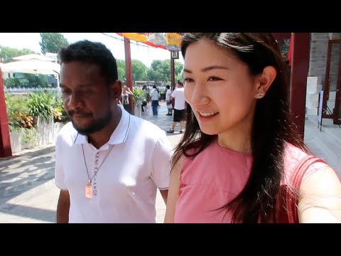 Music inspiration hunt in central Beijing with Solomon Islands singer