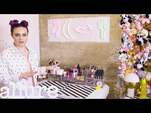Blind YouTube Star Molly Burke's Colorful Bathroom Tour | Beauty Spaces | Allure