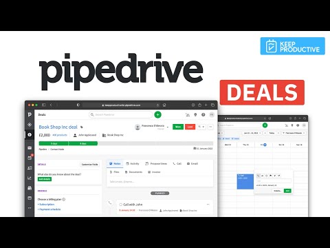 Managing Deals in Pipedrive