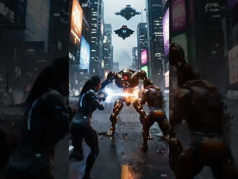 The War Of Robots And Humans #war #shorts