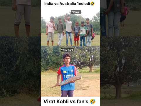 Virat Kohli vs fan's moment 🤣🔥#shorts #cricket #funny #trending #cricketlover #shortsfeed #trend