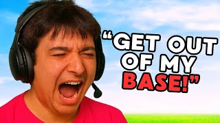 YouTube thumbnail for rackpog's video titled 'Insiding SERIOUS Solo Rust Streamer..'