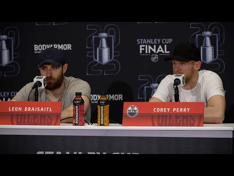 RAW | Leon Draisaitl, Corey Perry 06.10.25