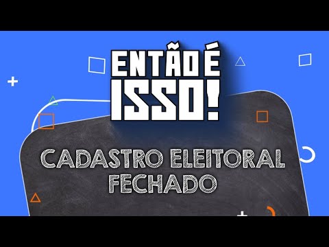 Cadastro eleitoral fechado? Saiba o que ainda dá pra fazer!