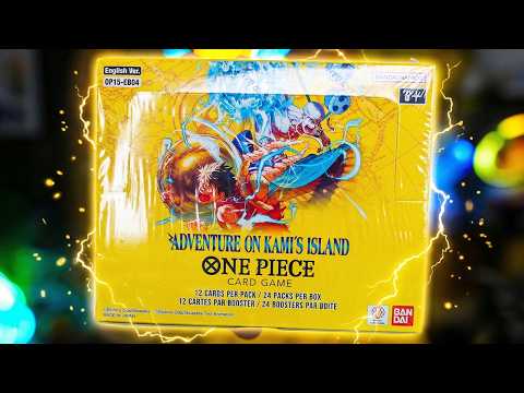 NOVA BOX DE ONE PIECE OP15 - Adventure On Kami's Island - Unboxing One Piece Card Game