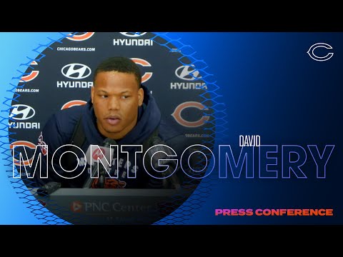 David Montgomery: 'I'm confident in who I am' | Chicago Bears video clip
