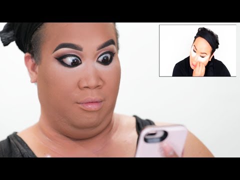 REACTING TO & RECREATING MY FIRST MAKEUP TUTORIAL | PatrickStarrr - UCDHQbU57NZilrhbuZNbQcRA